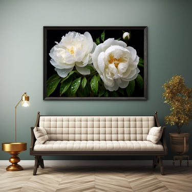Tableau Fleur De Pivoine